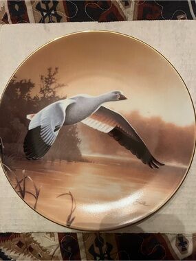 W.L. George Flying Goose Plate